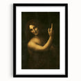 Leonardo da Vinci: Saint John the Baptist Renaissance Art Print