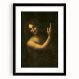 Leonardo da Vinci: Saint John the Baptist Renaissance Art Print