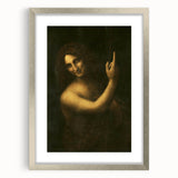 Leonardo da Vinci: Saint John the Baptist Renaissance Art Print