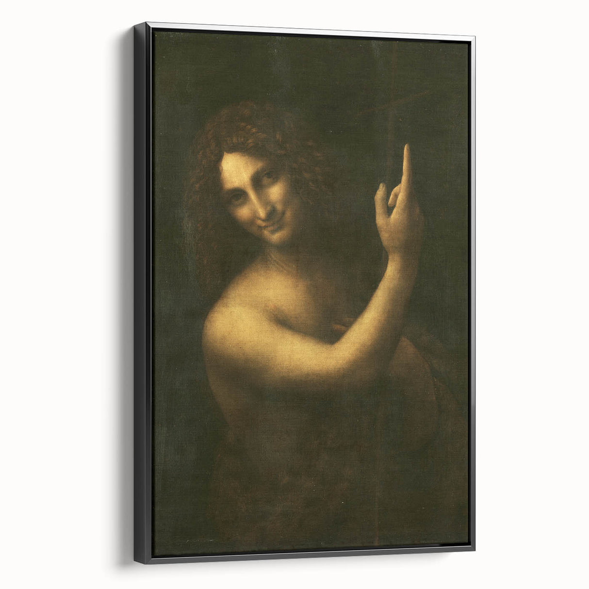 Leonardo da Vinci: Saint John the Baptist Renaissance Art Print