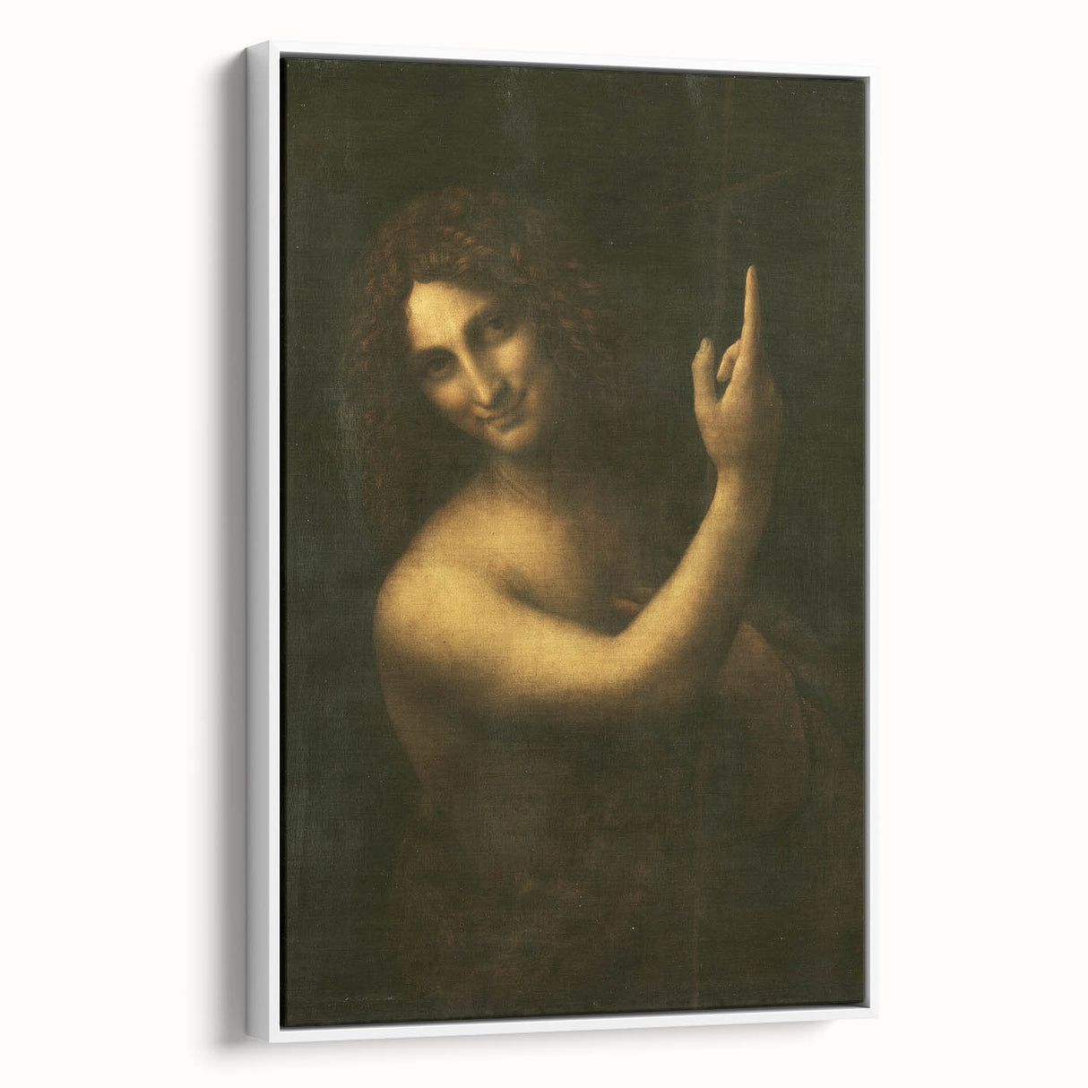 Leonardo da Vinci: Saint John the Baptist Renaissance Art Print