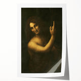 Leonardo da Vinci: Saint John the Baptist Renaissance Art Print