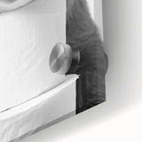 Adorable Sloth Bathroom Wall Art - Fun Black and White Bathroom Decor