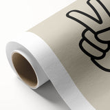 Peace Hand Sign Wall Art - Boys Room Wall Art Kids Wall Art Prints