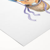 Sky Adventure Bear - Nursery Acrylic Wall Art for Kids