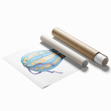 Sky Adventure Bear - Nursery Acrylic Wall Art for Kids