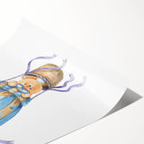 Sky Adventure Bear - Nursery Acrylic Wall Art for Kids