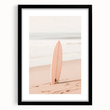 Extra large abstract art print with vibrant multicolored textures on a black framed canvas, ideal for living room decor.