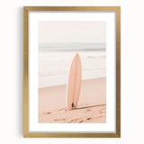 Extra large abstract art print featuring textured swirls in gold and white, framed in gold, ideal for living room decor.