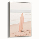 Landscape art painting on framed canvas featuring a vintage summer scene with muted colors, ideal for living room decor.