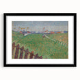 Impressionist Landscape Wall Art – Vibrant Racecourse Scene Print