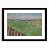 Impressionist Landscape Wall Art – Vibrant Racecourse Scene Print