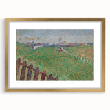 Impressionist Landscape Wall Art – Vibrant Racecourse Scene Print
