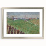 Impressionist Landscape Wall Art – Vibrant Racecourse Scene Print