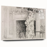 Impressionist Wall Art – The White Kimono by Childe Hassam