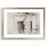 Impressionist Wall Art – The White Kimono by Childe Hassam