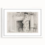 Impressionist Wall Art – The White Kimono by Childe Hassam