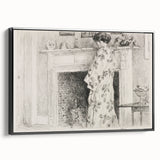 Impressionist Wall Art – The White Kimono by Childe Hassam