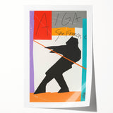 AIGA San Francisco Modern Wall Art – Abstract Vintage Poster