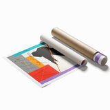 AIGA San Francisco Modern Wall Art – Abstract Vintage Poster