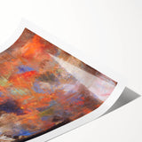 Modern Wall Art: Dreamy Sailing Scene with Vibrant Cloudscape