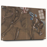 Impressionist Ballet Wall Art – Three Dancers Resting by Edgar Degas