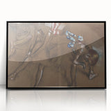 Impressionist Ballet Wall Art – Three Dancers Resting by Edgar Degas