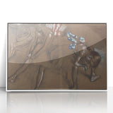 Impressionist Ballet Wall Art – Three Dancers Resting by Edgar Degas