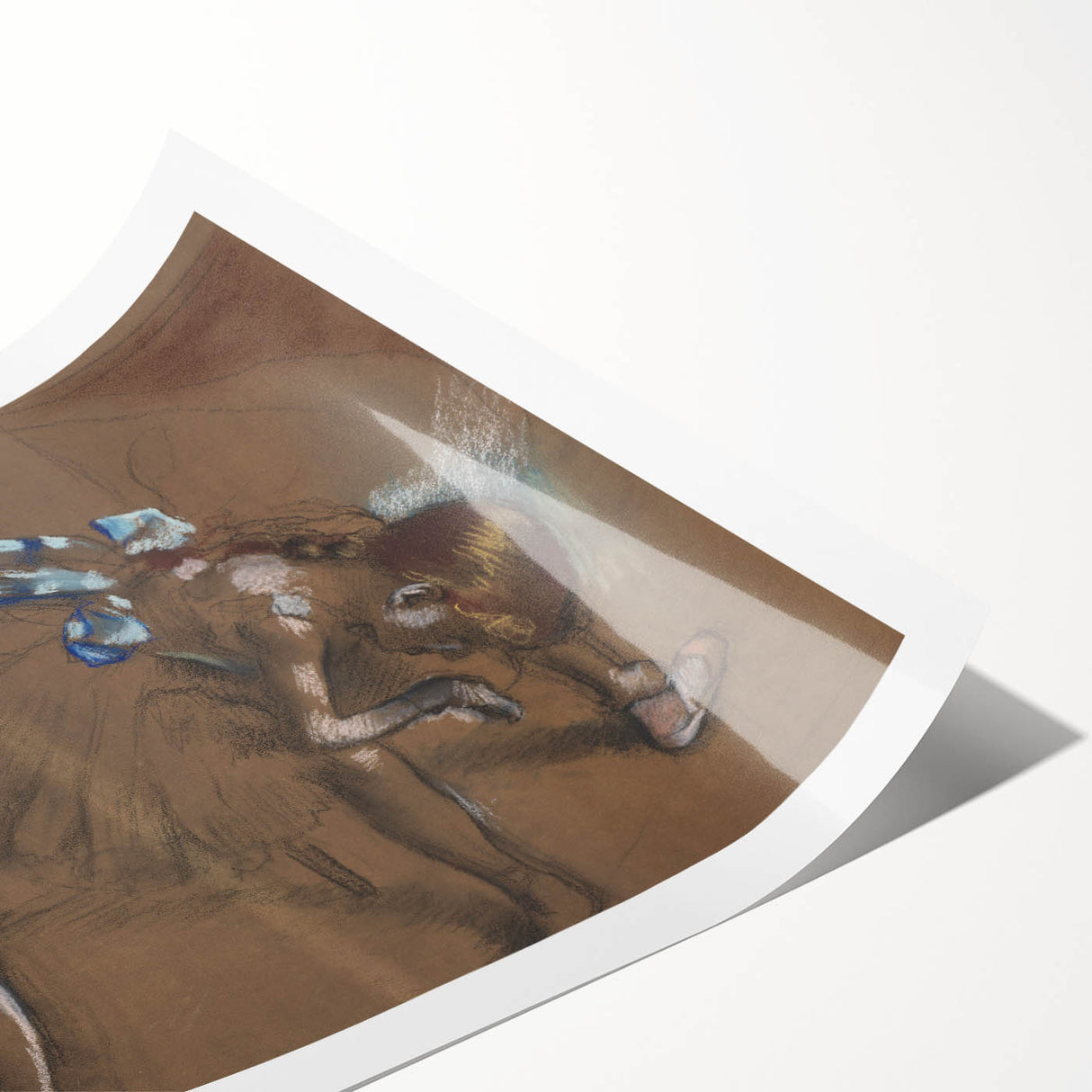 Impressionist Ballet Wall Art – Three Dancers Resting by Edgar Degas