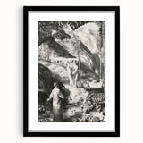 Farewell to Utopia Modern Wall Art – Monochrome Contemporary Decor