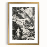 Farewell to Utopia Modern Wall Art – Monochrome Contemporary Decor