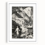 Farewell to Utopia Modern Wall Art – Monochrome Contemporary Decor