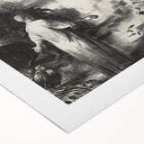 Farewell to Utopia Modern Wall Art – Monochrome Contemporary Decor