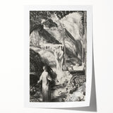 Farewell to Utopia Modern Wall Art – Monochrome Contemporary Decor