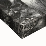 Farewell to Utopia Modern Wall Art – Monochrome Contemporary Decor