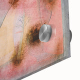 Modern Wall Art: Abstract Botanical Composition in Warm Tones