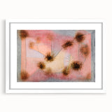 Modern Wall Art: Abstract Botanical Composition in Warm Tones