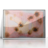 Modern Wall Art: Abstract Botanical Composition in Warm Tones