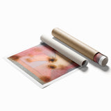 Modern Wall Art: Abstract Botanical Composition in Warm Tones