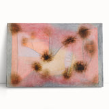 Modern Wall Art: Abstract Botanical Composition in Warm Tones