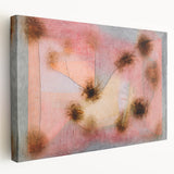 Modern Wall Art: Abstract Botanical Composition in Warm Tones