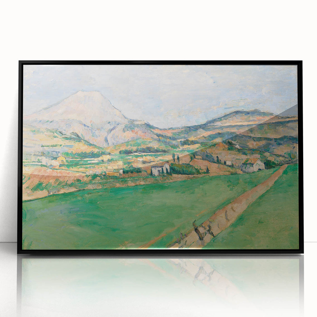 Impressionist Landscape Wall Art – Mont Sainte-Victoire by Cézanne