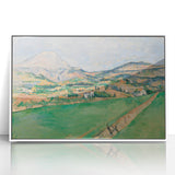 Impressionist Landscape Wall Art – Mont Sainte-Victoire by Cézanne