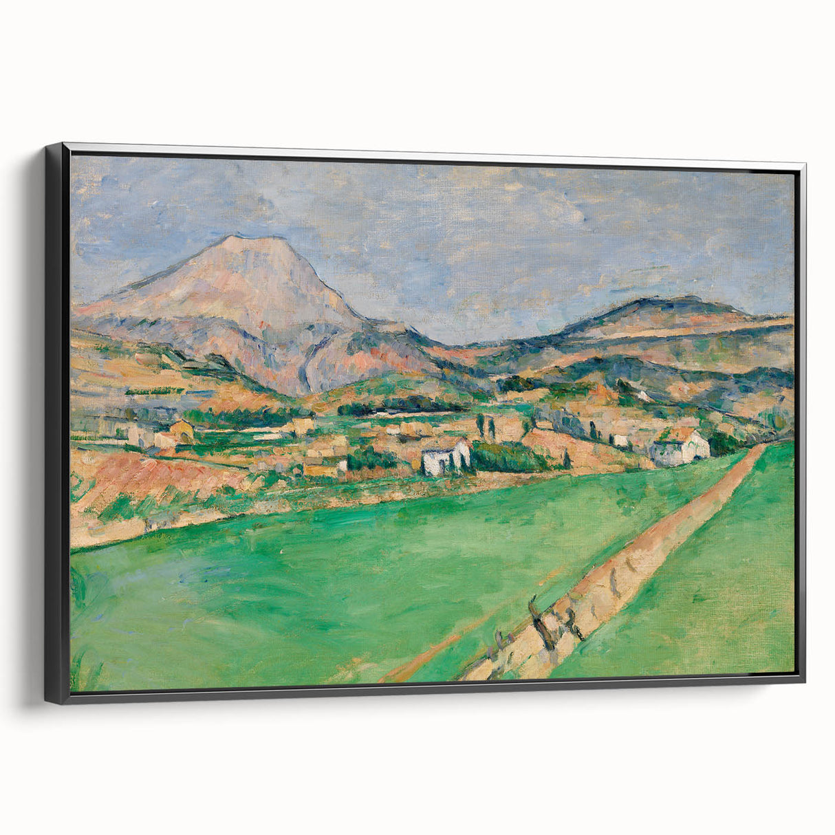 Impressionist Landscape Wall Art – Mont Sainte-Victoire by Cézanne
