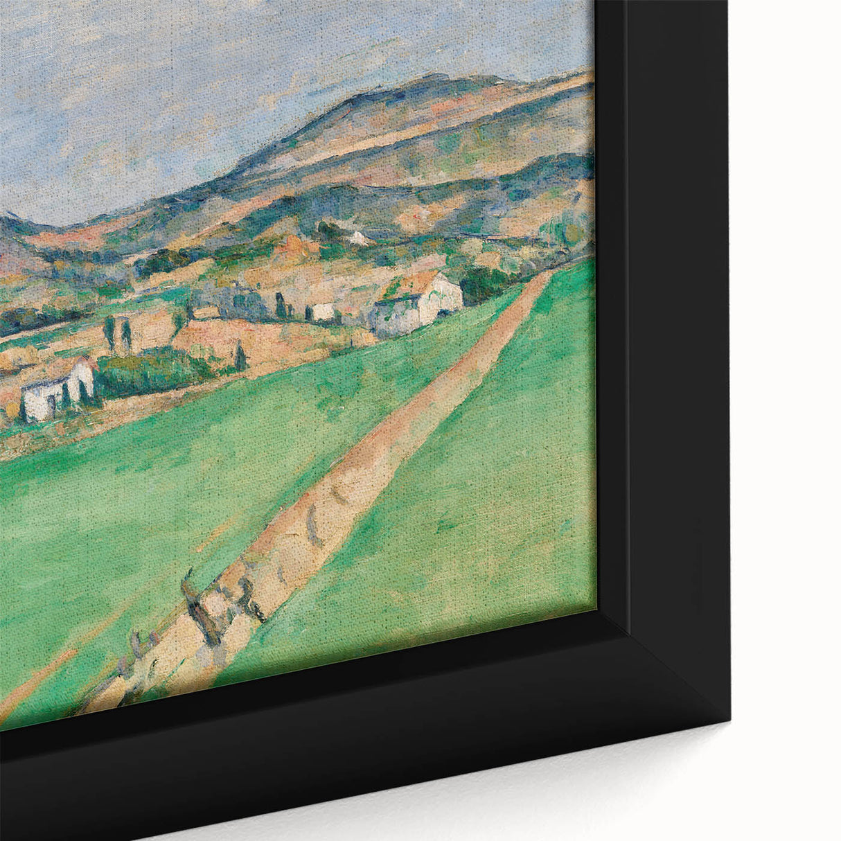 Impressionist Landscape Wall Art – Mont Sainte-Victoire by Cézanne