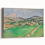 Impressionist Landscape Wall Art – Mont Sainte-Victoire by Cézanne