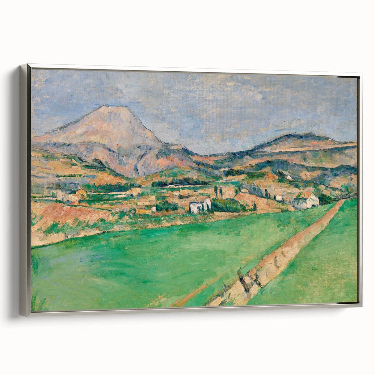 Impressionist Landscape Wall Art – Mont Sainte-Victoire by Cézanne