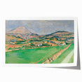 Impressionist Landscape Wall Art – Mont Sainte-Victoire by Cézanne