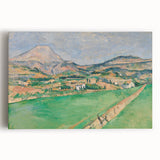 Impressionist Landscape Wall Art – Mont Sainte-Victoire by Cézanne