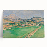 Impressionist Landscape Wall Art – Mont Sainte-Victoire by Cézanne
